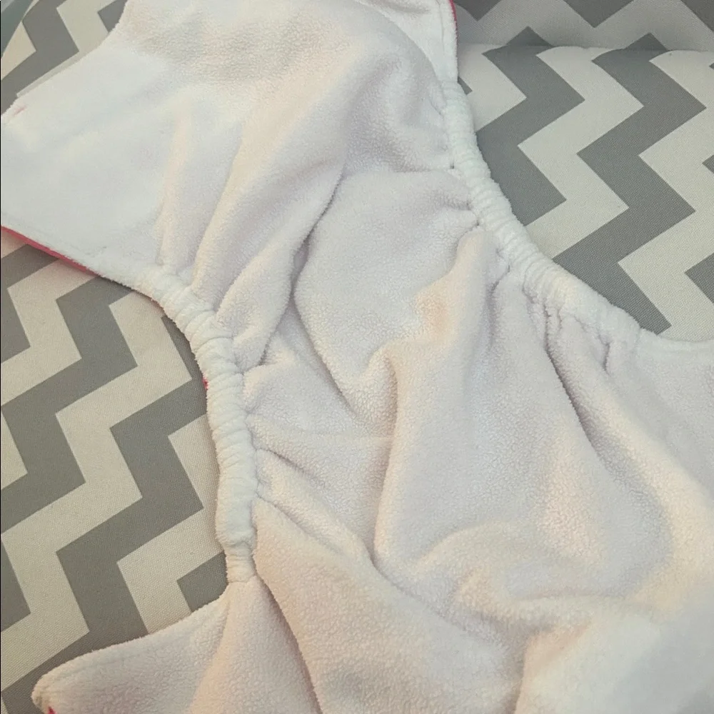 Green mountain diapers mommy’s touch Pink Cloth Diaper